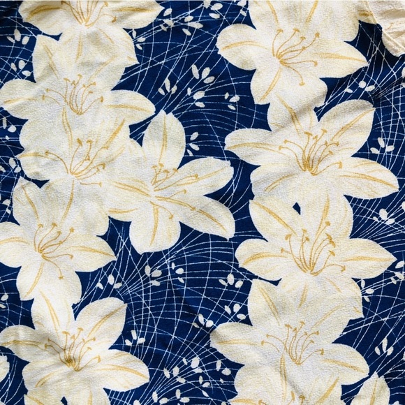 Zara Blue & White Floral Dress Women’s Size Small - Picture 7 of 9